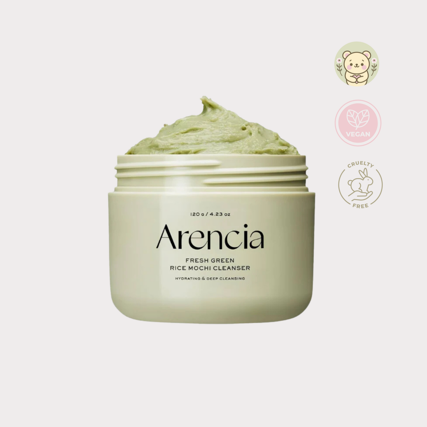 ARENCIA - Fresh Green Rice Mochi Cleanser 120 gr