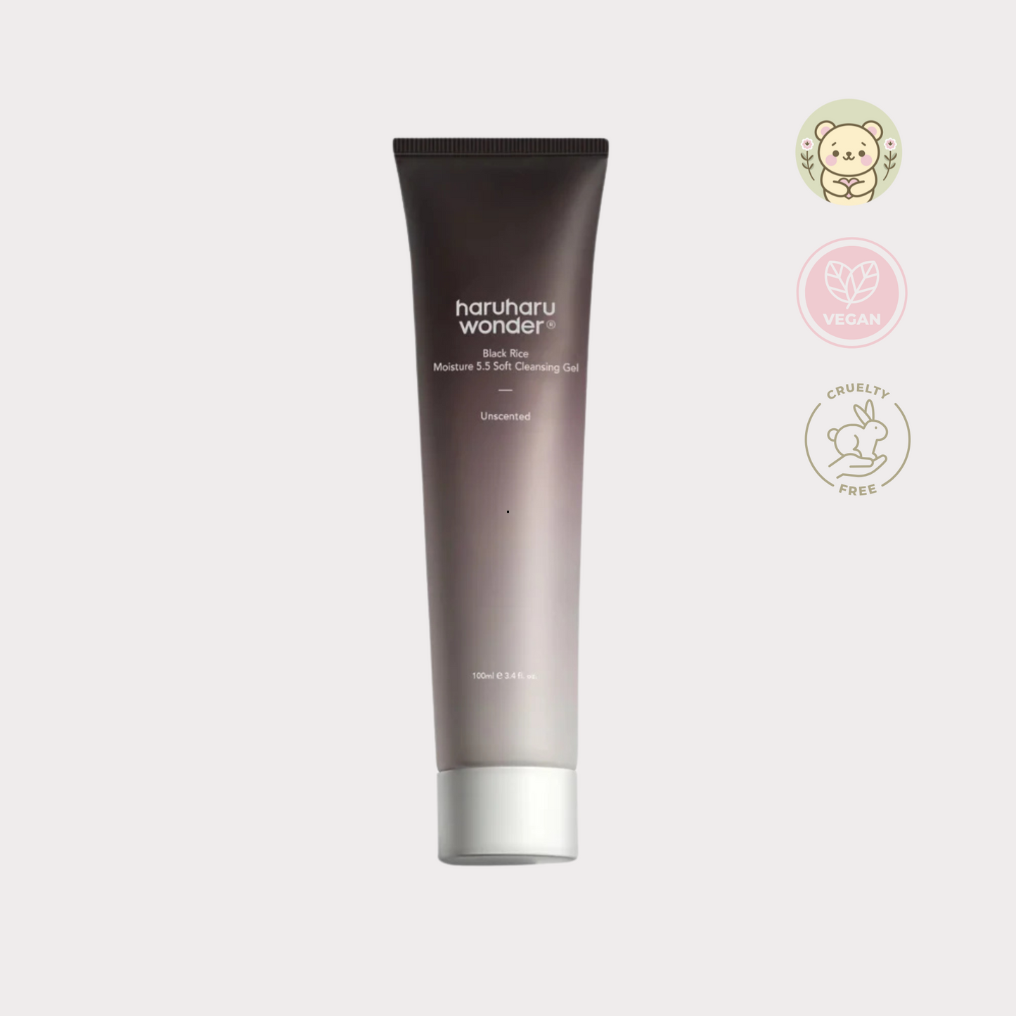 HARUHARU WONDER - Black Rice Moisture 5.5 Soft Cleansing Gel