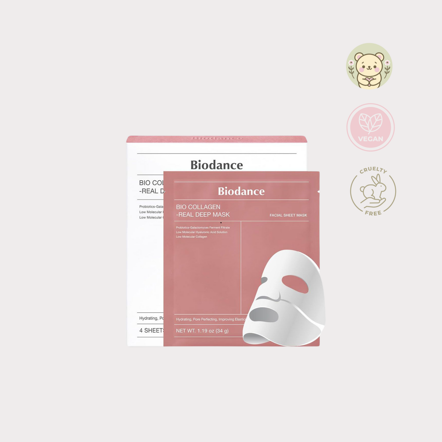 BIODANCE - Bio-Colágeno Deep Mask 1 Pieza