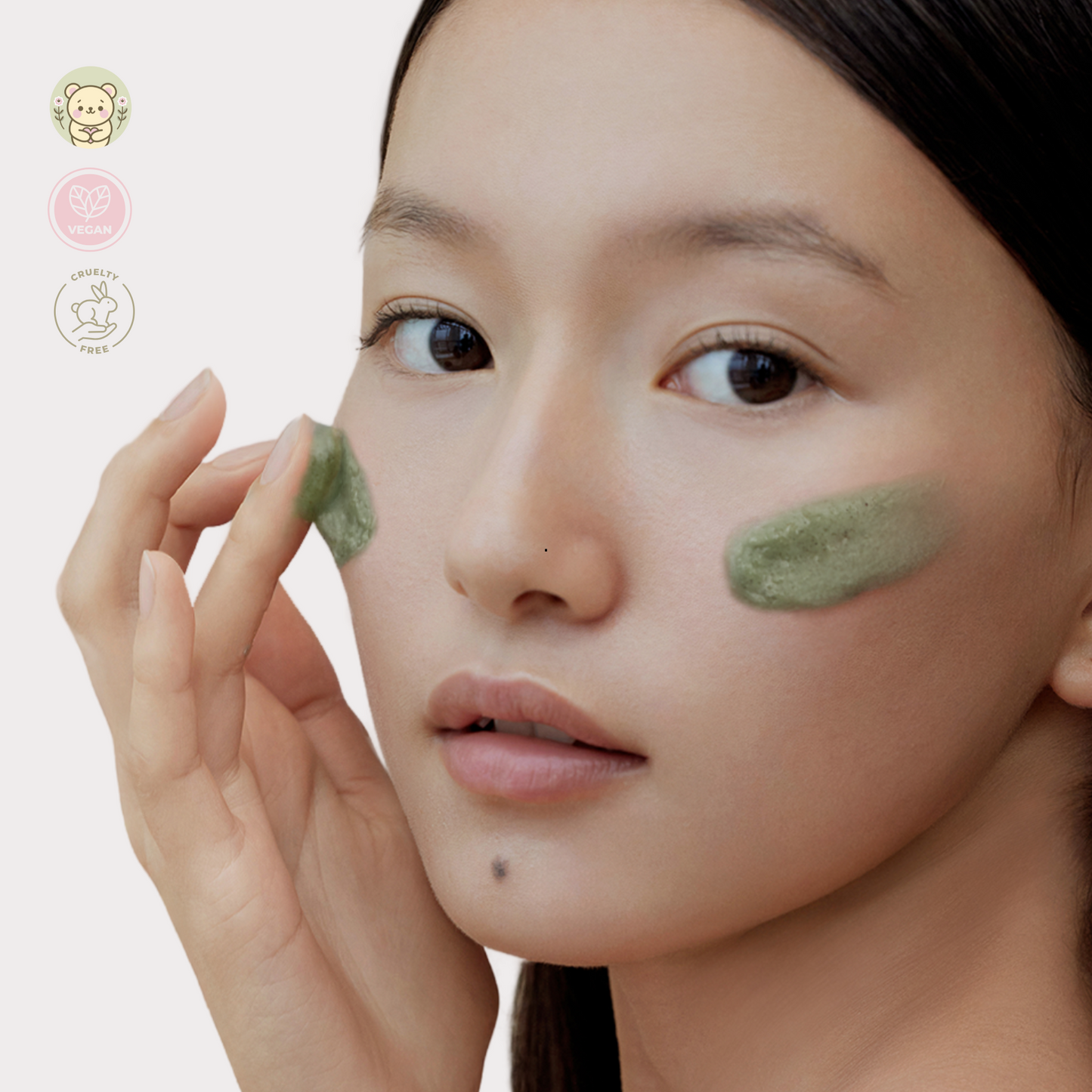 ARENCIA - Green Tea + LHA Deep Pore Rice Cake Cleanser