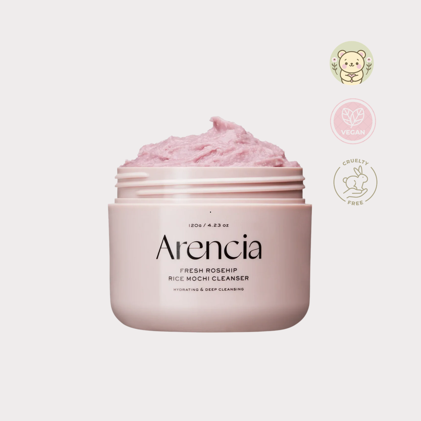 ARENCIA - Rosehip Rice Mochi Cleanser