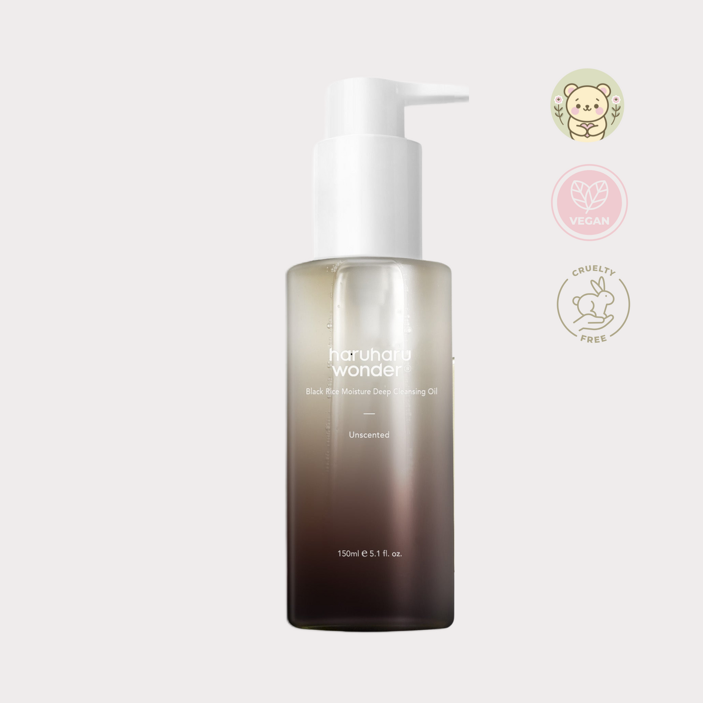 HARUHARU WONDER - Black Rice Moisture Deep Cleansing Oil